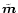 ${\tilde {\vec m}}$
