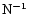 $\rm {N}^{-1}$