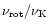 $\nu_{\rm rot}/\nu_{\rm K}$