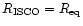 $R_{\rm ISCO}=R_{\rm eq}$