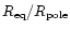 $R_{\rm eq}/R_{\rm pole}$
