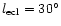 $l_{\rm ecl}=30^\circ$