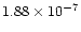 $1.88\times10^{-7}$