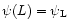 $\psi(L)=\psi_{\rm L}$