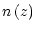 $\displaystyle n\left(z\right)$
