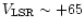 $V_{\rm LSR}\sim + 65$