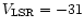 $V_{\rm LSR} = -31$