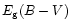 $E_{\rm g}(B-V)$