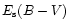 $E_{\rm s}(B-V)$