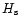$H_{\rm s}$