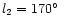 $l_{2} = 170\hbox{$^\circ$ }$