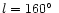 $l = 160\hbox {$^\circ $ }$