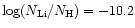 $\log(N_{\rm Li}/N_{\rm H}) = -10.2$