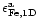 $\epsilon_{\rm Fe, 1D}^{\rm a}$