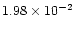 $1.98\times 10^{-2}$