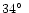 $34\hbox{$^\circ$ }$