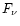 $F_{\nu}$