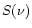 $S(\nu)$