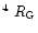 $^{4}~R_{\rm G}$
