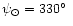 $\psi _\odot = 330\hbox {$^\circ $ }$
