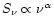 $S_\nu \propto \nu^{\alpha}$