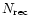 $N_{\rm rec}$
