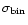 $\sigma_{\rm bin}$