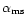 $\alpha_{\rm
ms}$