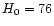 $H_{\rm0} = 76$