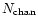 $N_{\rm chan}$