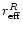 $r^R_{\rm eff}$