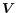 $\vec V$