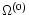 $\Omega^{(0)}$