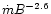 ${\dot m}B^{-2.6}$