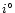 $i^{\circ}$