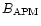 $B_{\rm APM}$