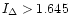 $I_\Delta>1.645$