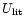 $U_{\rm lit}$