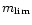$m_{\rm lim}$