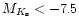 $M_{K_{\rm s}}<-7.5$