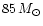 $85\,M_{\odot}$