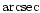 ${\rm arcsec}$
