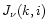 $J_{\nu}(k,i)$