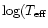 $\log(T_{\rm eff}$