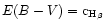 $E(B-V) = {\rm c}_{\rm H_{\beta }}$