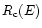 $R_{\rm c}(E)$