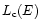 $L_{\rm c}(E)$