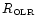 $R_{\hbox{\tiny OLR}}$