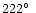 $222\hbox{$^\circ$ }$