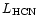 $L_{\rm HCN}$